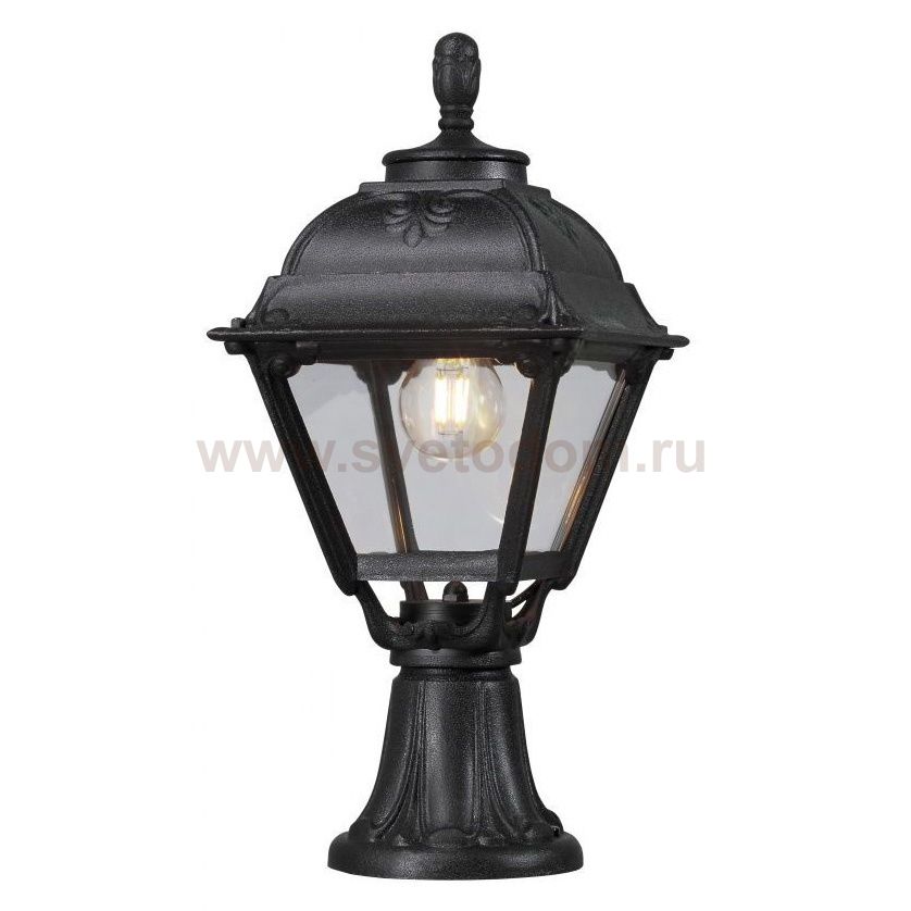 Светильник FUMAGALLI CEFA/ MINILOT черный прозрачный Е27
