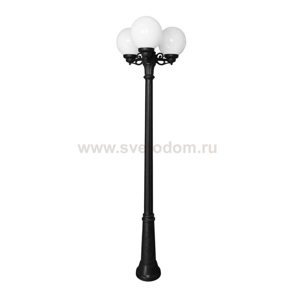 Светильник FUMAGALLI G250/ RICU BISSO 3L черный матовый Е27