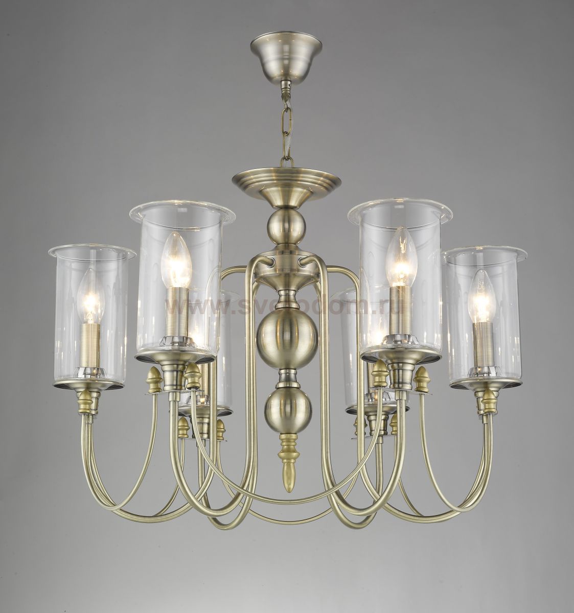 COLOSSEO 81641/6 бронза E14 6*60W Люстра