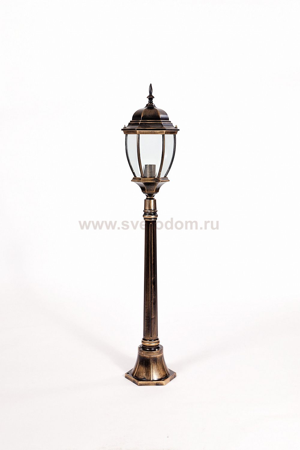 Светильник столб уличный 1 фонарь Oasis Light 91207L Gb