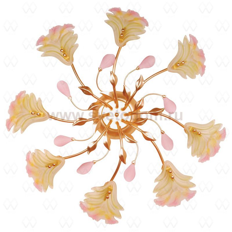 Светильник потолочный Mw light 268011108 Пион