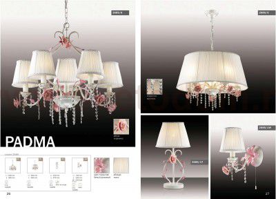 Бра с выключателем Odeon light 2685/1W PADMA