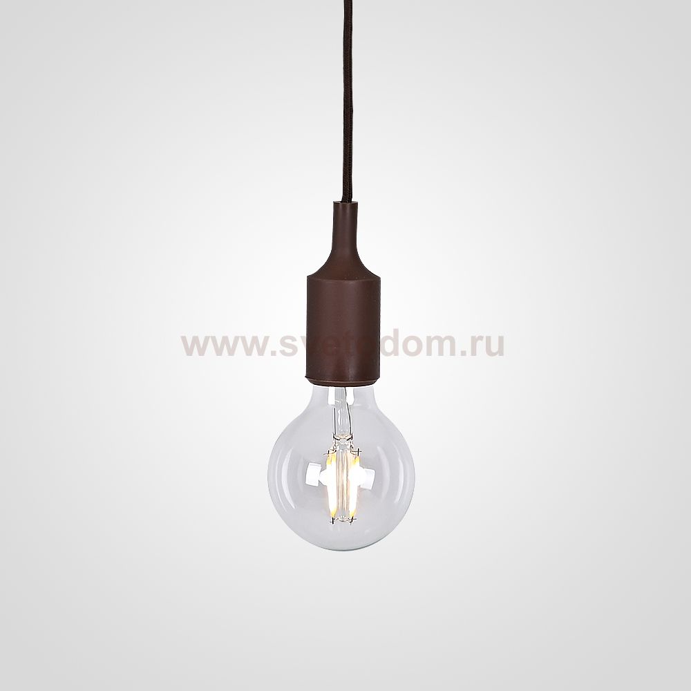 Подвесной Светильник Muuto E27 Brown By Imperiumloft