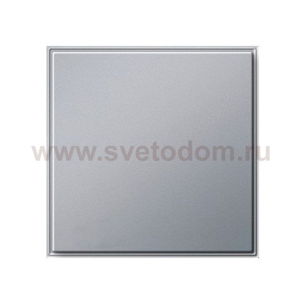 Gira TX-44 Алюминий Заглушка с опорной платой (G26865)