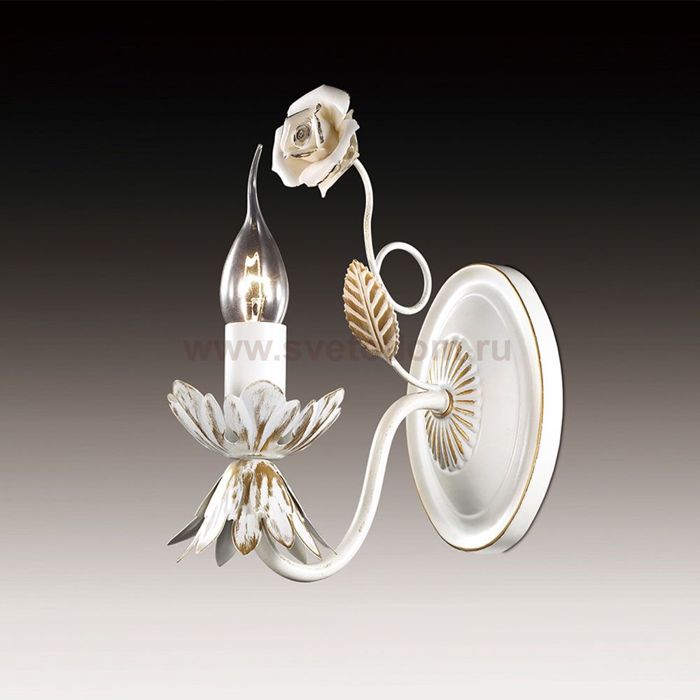 Светильник настенный бра Odeon light 2694/1W SILVA