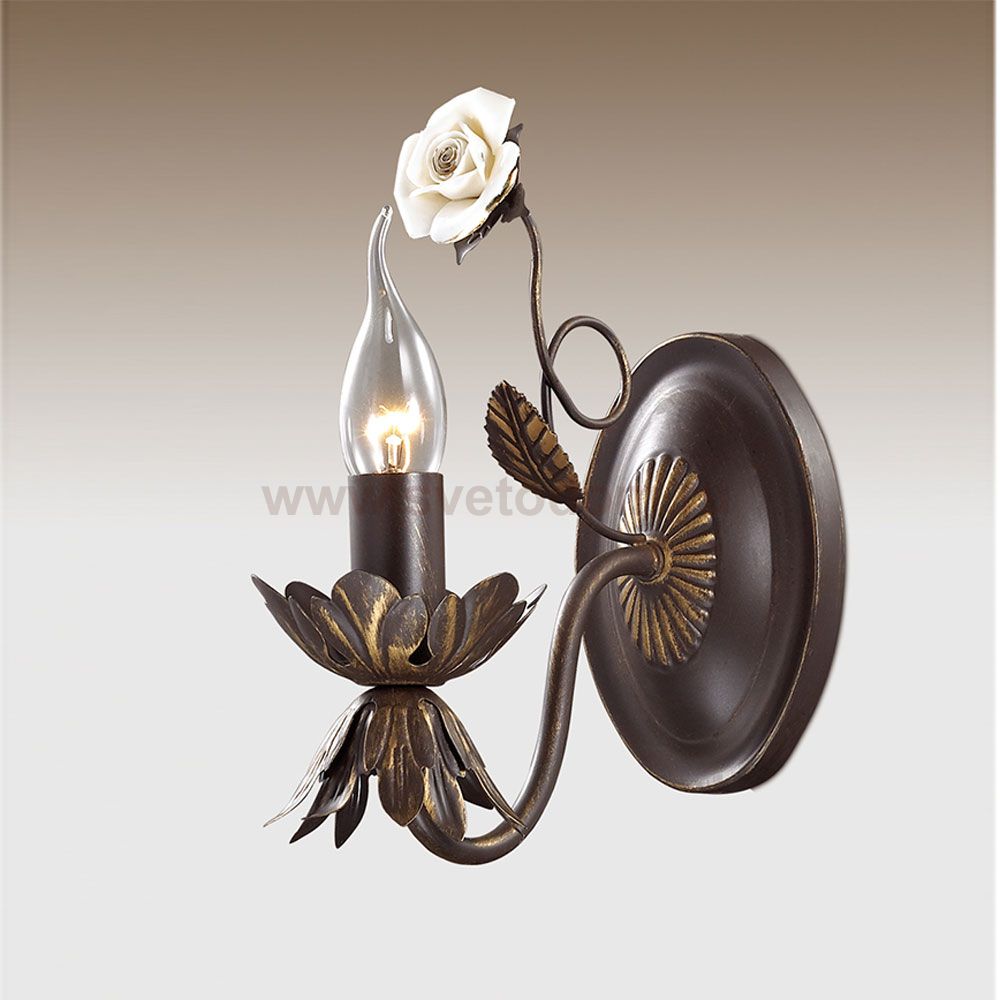 Светильник настенный бра Odeon light 2695/1W SILVA