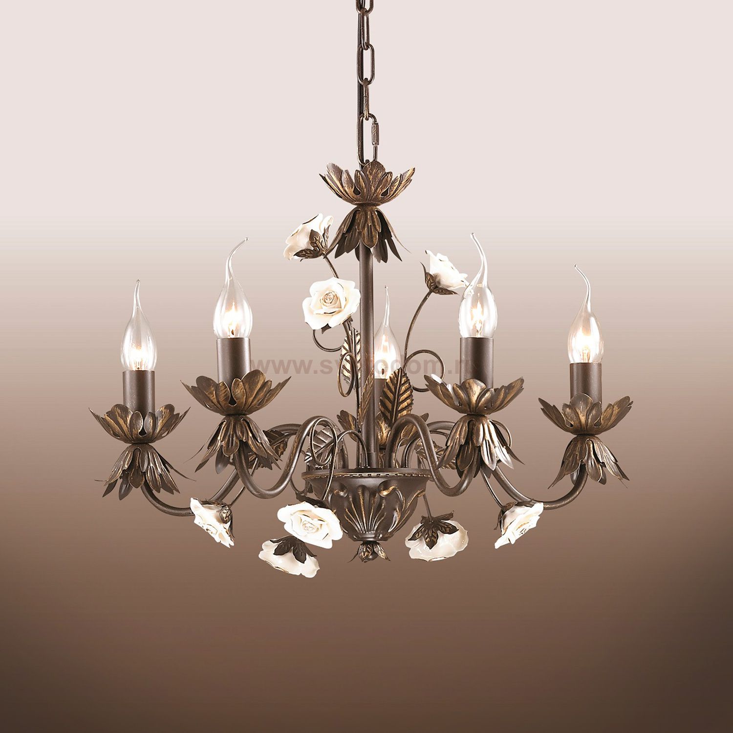 Люстра подвесная Odeon light 2695/5 SILVA