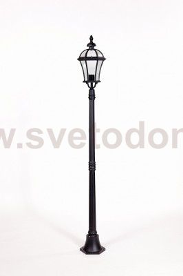 Светильник столб уличный 1 фонарь Oasis Light 95208L Bl