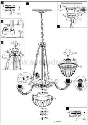 Светильник Eglo 90594 MONSERRAT