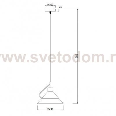 Подвесной светильник Freya FR5025PL-01B Amis