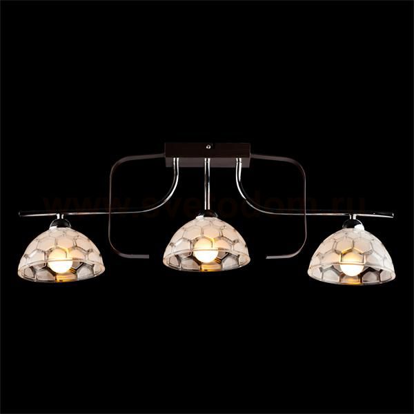 Люстра Eurosvet 2702/3 хром-венге