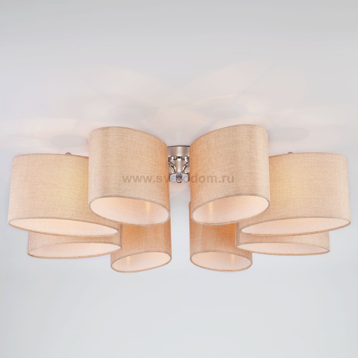 Люстра потолочная Eurosvet 60083/8 хром