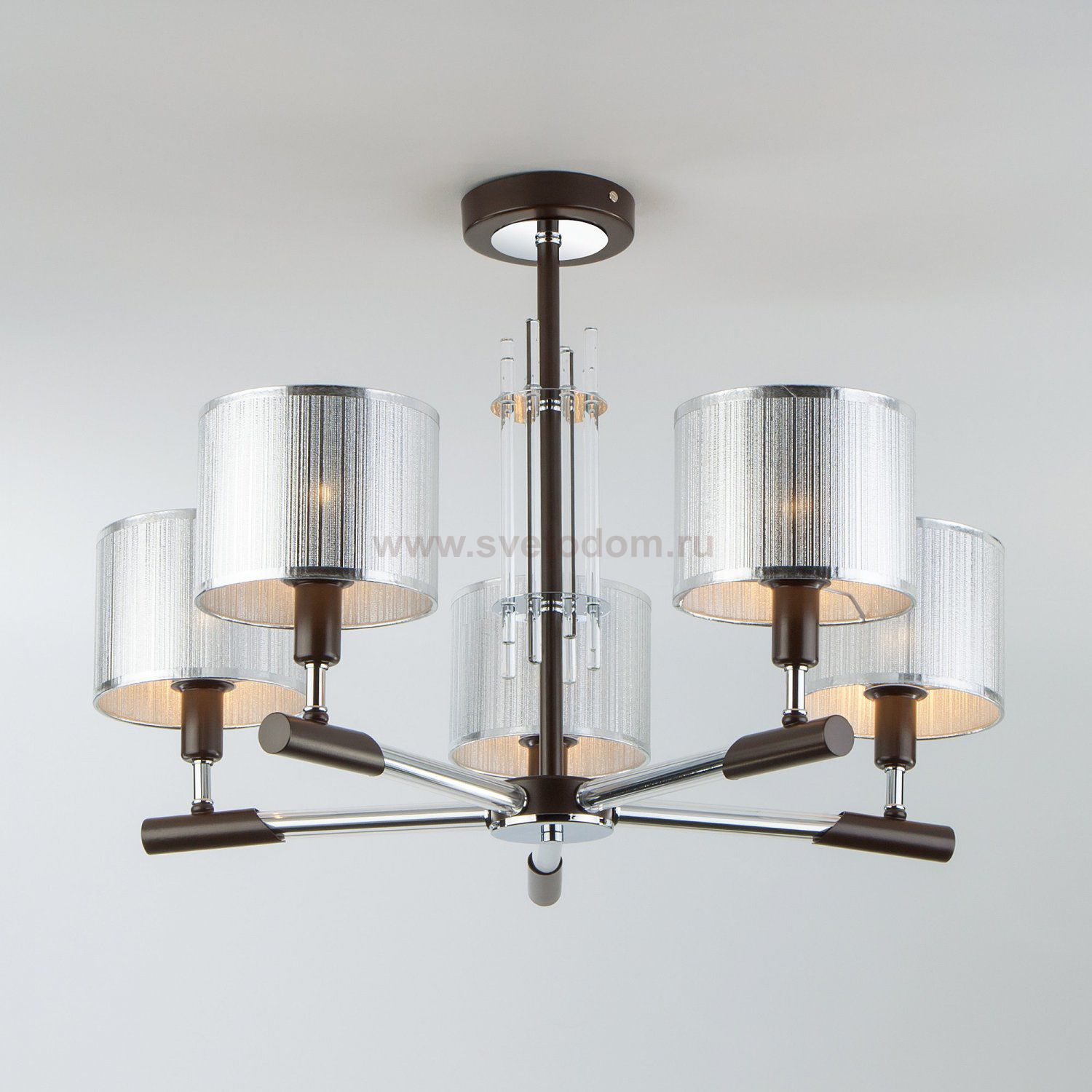 Светильник Eurosvet 60078/5 хром