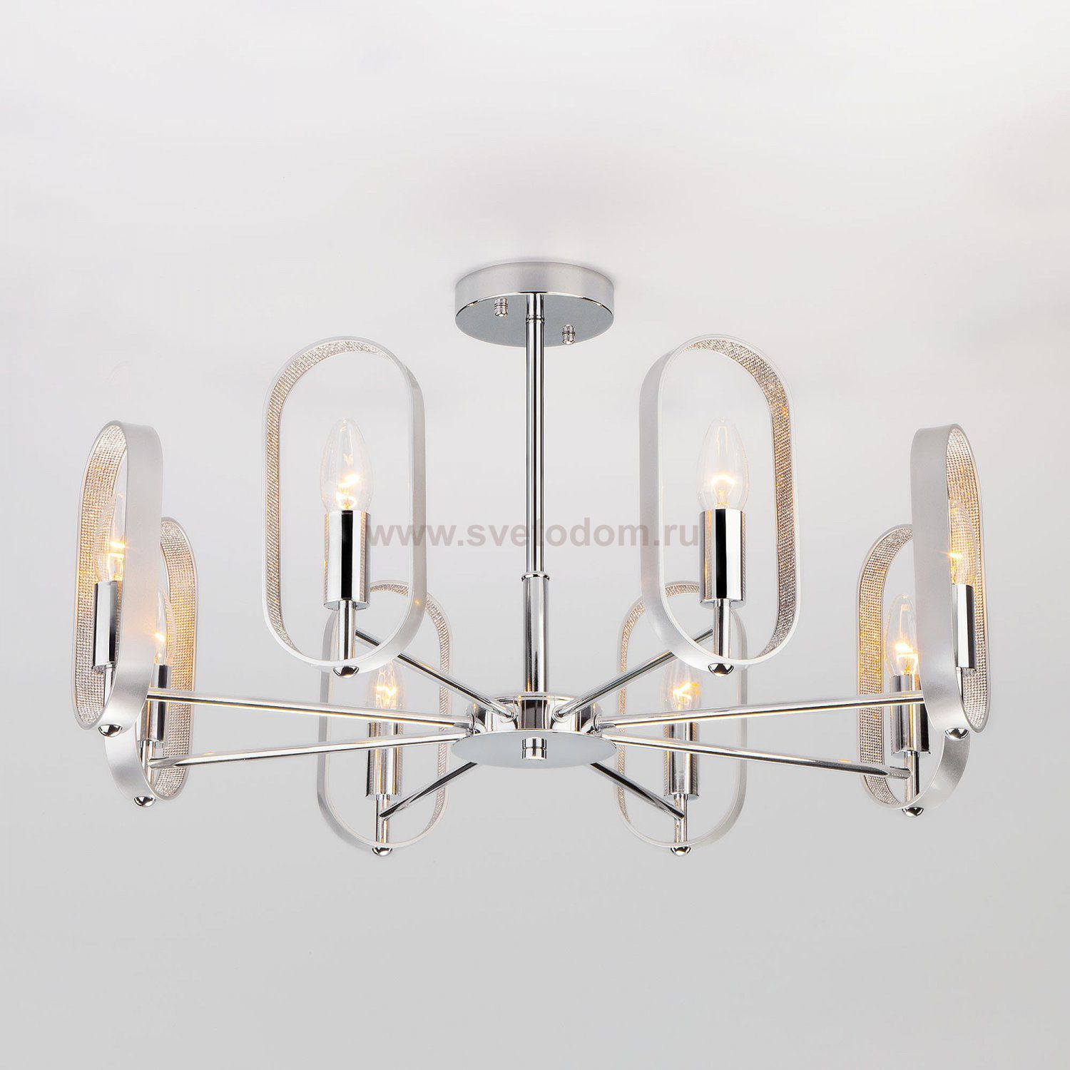 Светильник Eurosvet 60077/8 хром