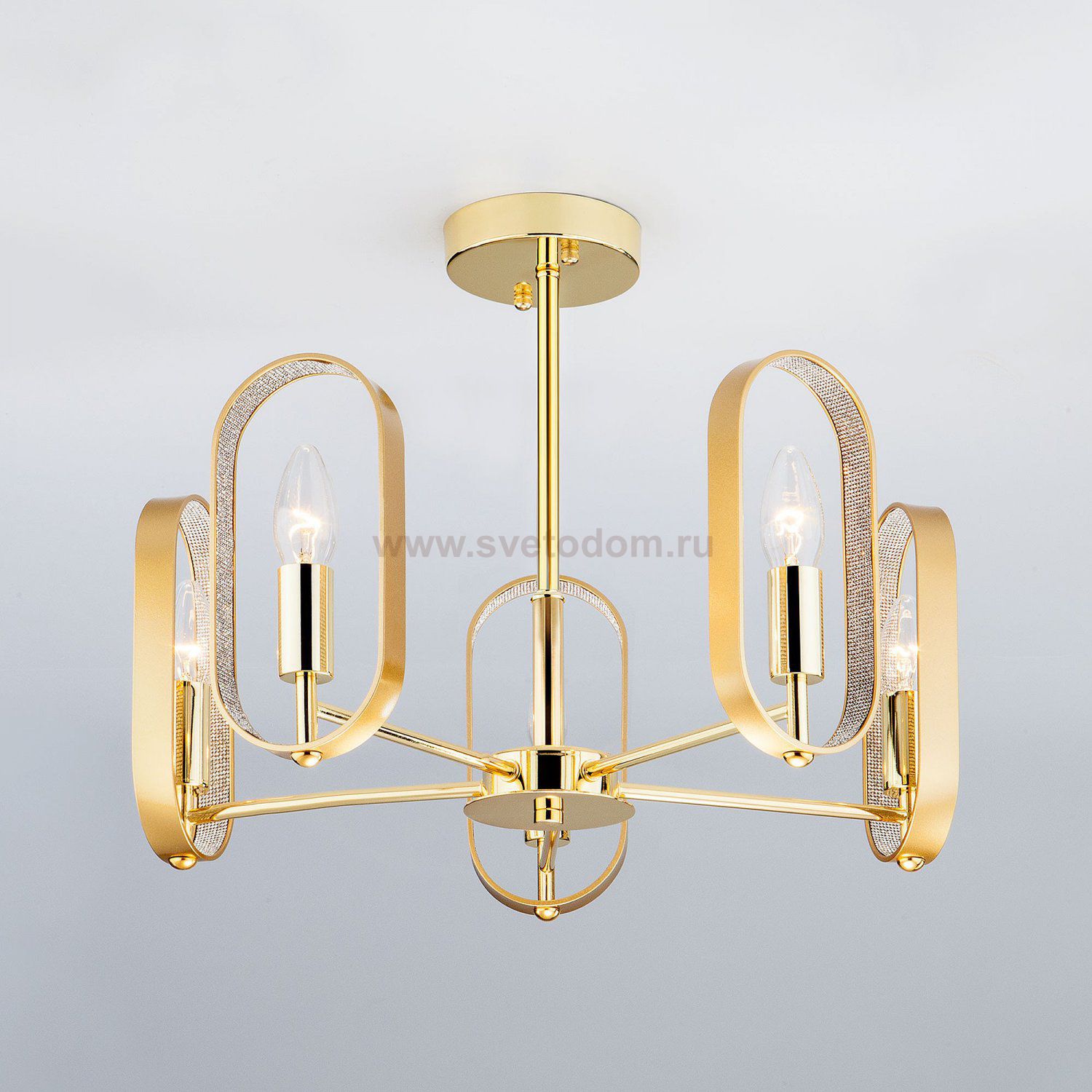 Светильник Eurosvet 60077/5 золото