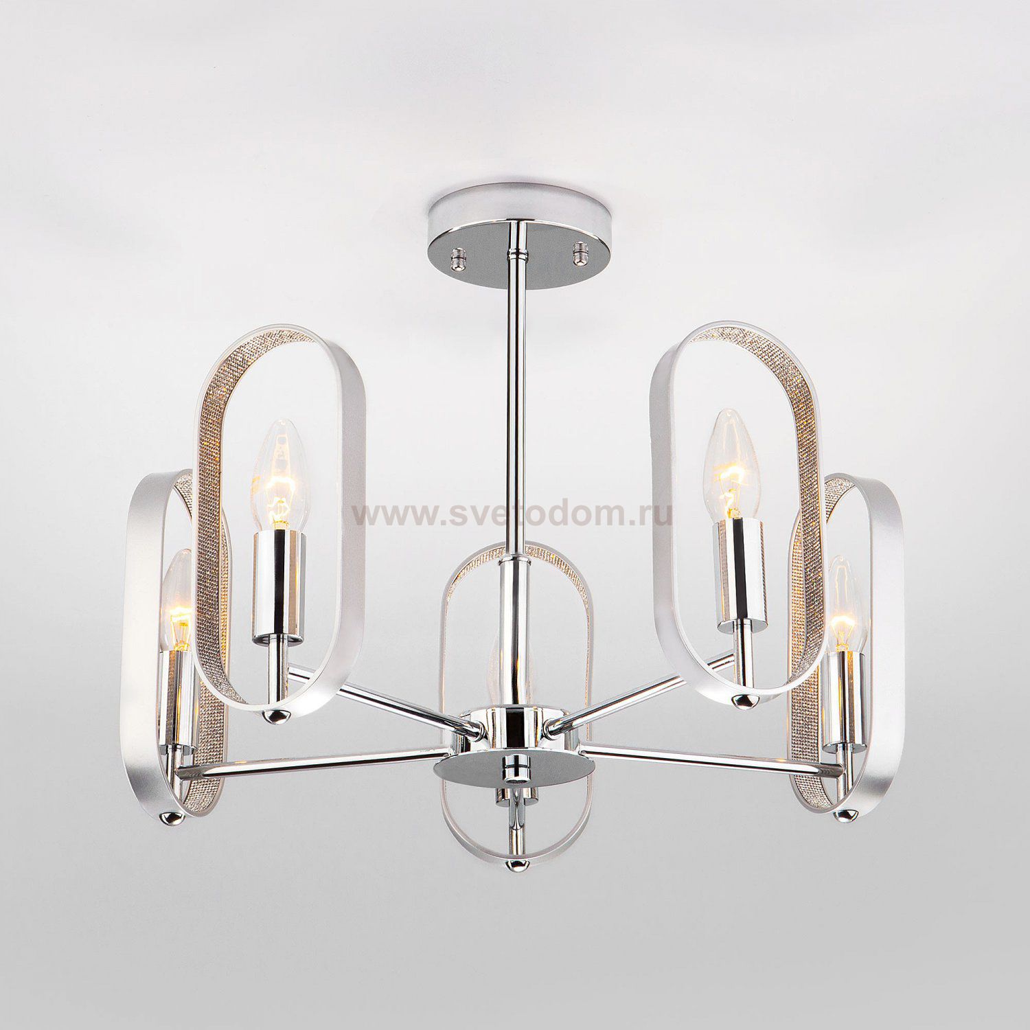 Светильник Eurosvet 60077/5 хром