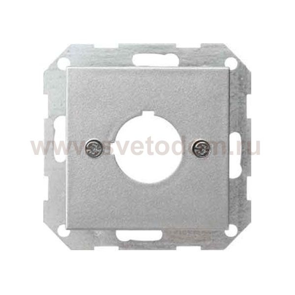 Gira S-55 Алюминий Накладка для приборов управления (G27226)