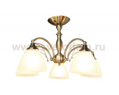 Люстра подвесная Milana 273/5PF-Oldbronze