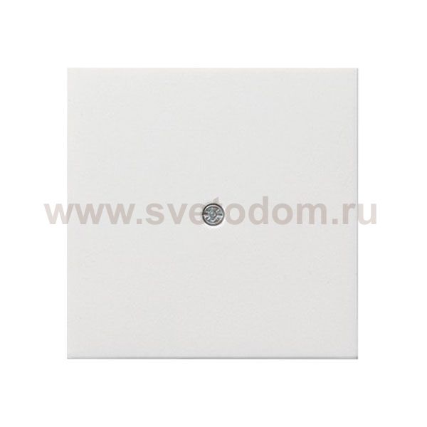 Gira F100 Бел глянц Накладка ввода кабеля (G274112)