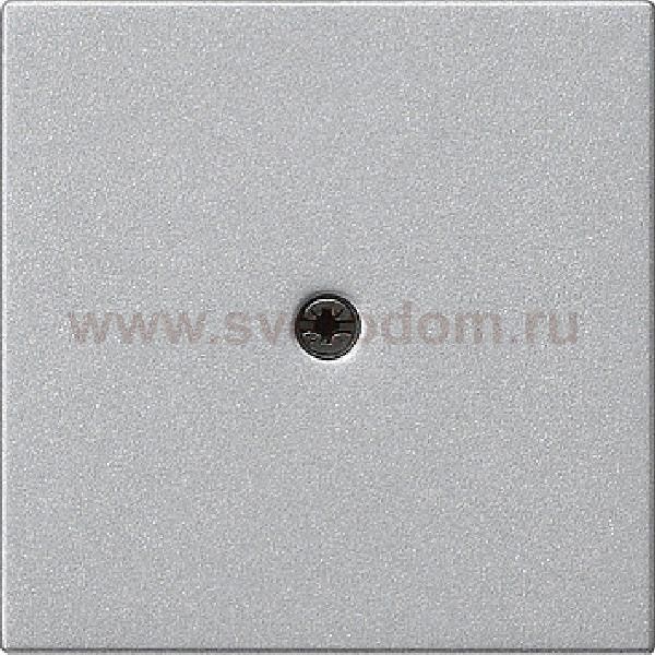 Gira S-55 Алюминий Накладка ввода кабеля (G27426)