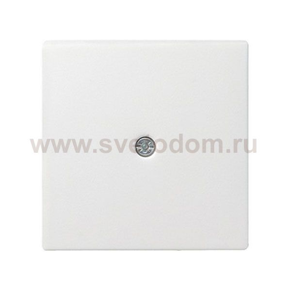 Gira S-55 Бел Накладка ввода кабеля (G27427)