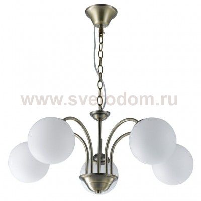 Подвесной светильник Escada 275/5 E27*40W Antique Brass