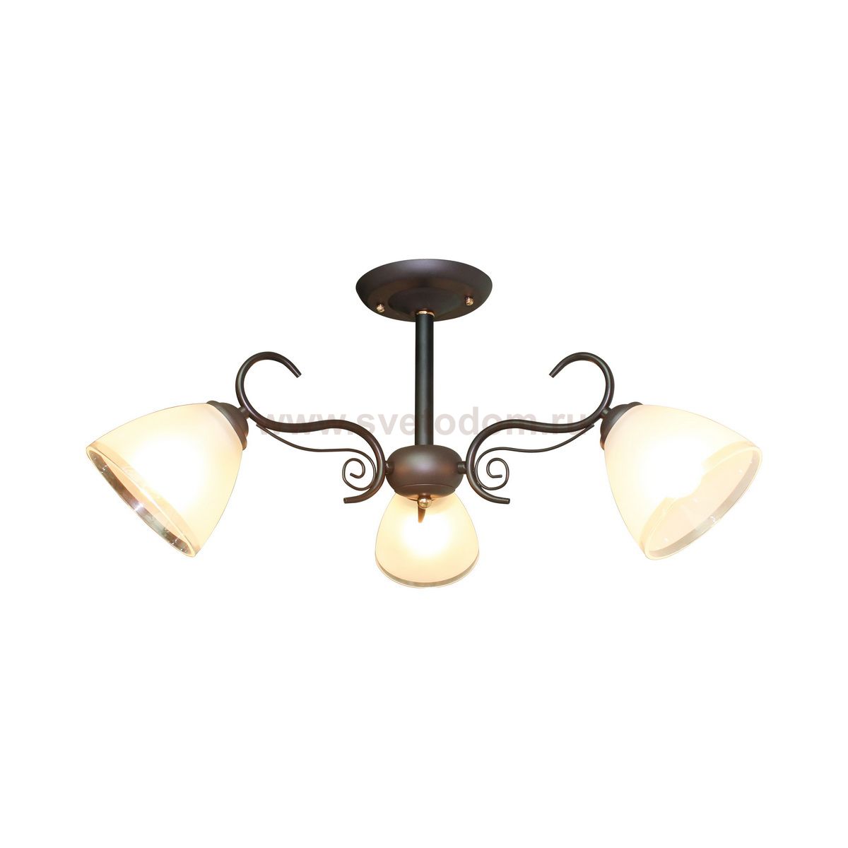 Люстра потолочная Marsell 277/3PF-Black