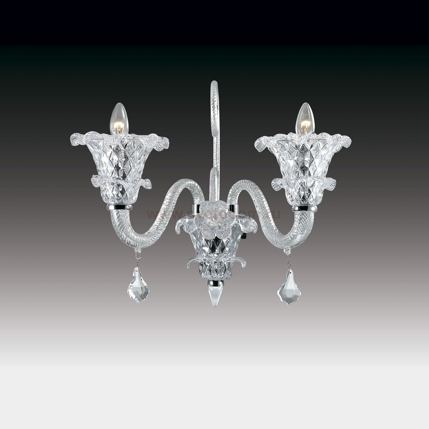 Светильник настенный бра Odeon light 2791/2W ABELA