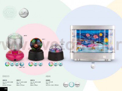 Настольная лампа Globo 28017 DISCO