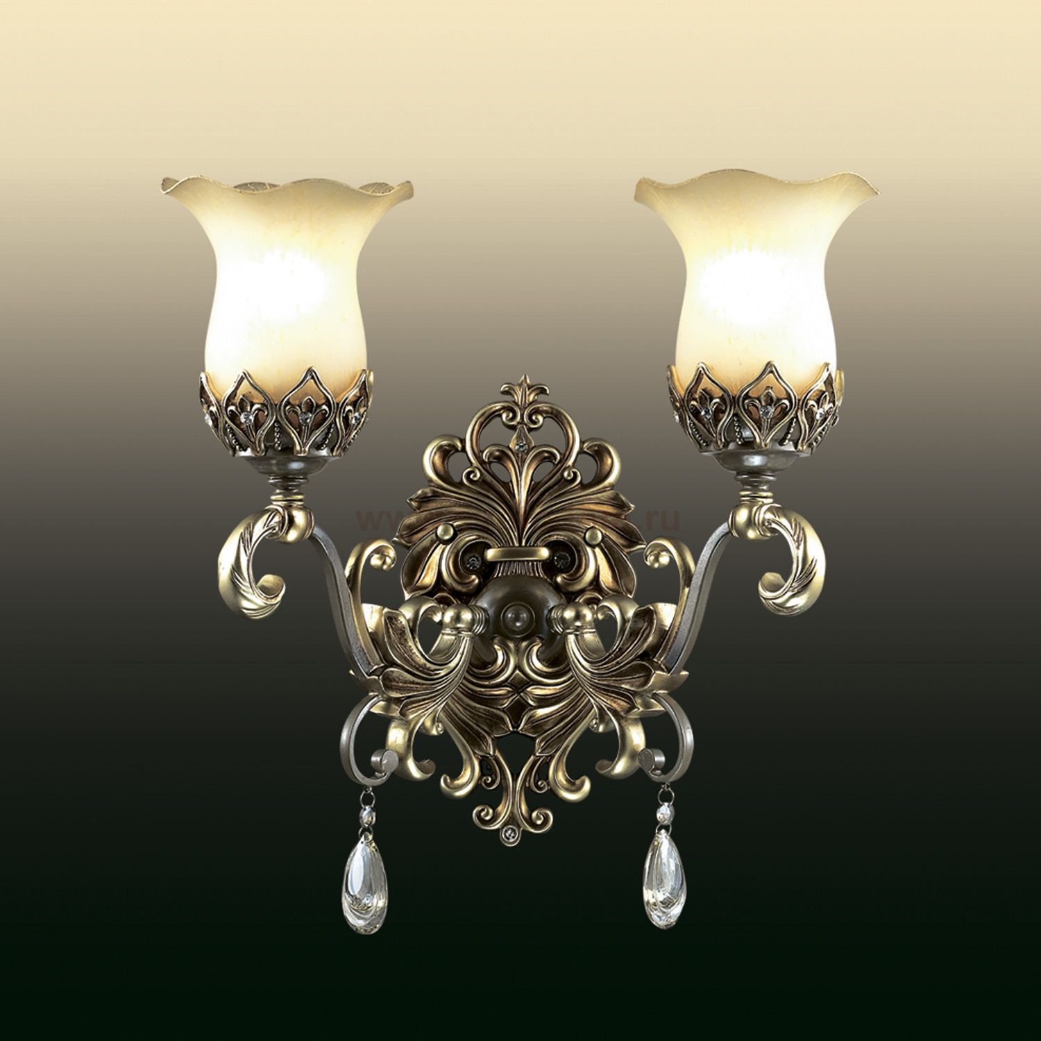 Светильник настенный бра Odeon light 2802/2W SAFIRA