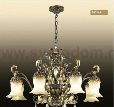 Люстра Odeon light 2802/8 SAFIRA