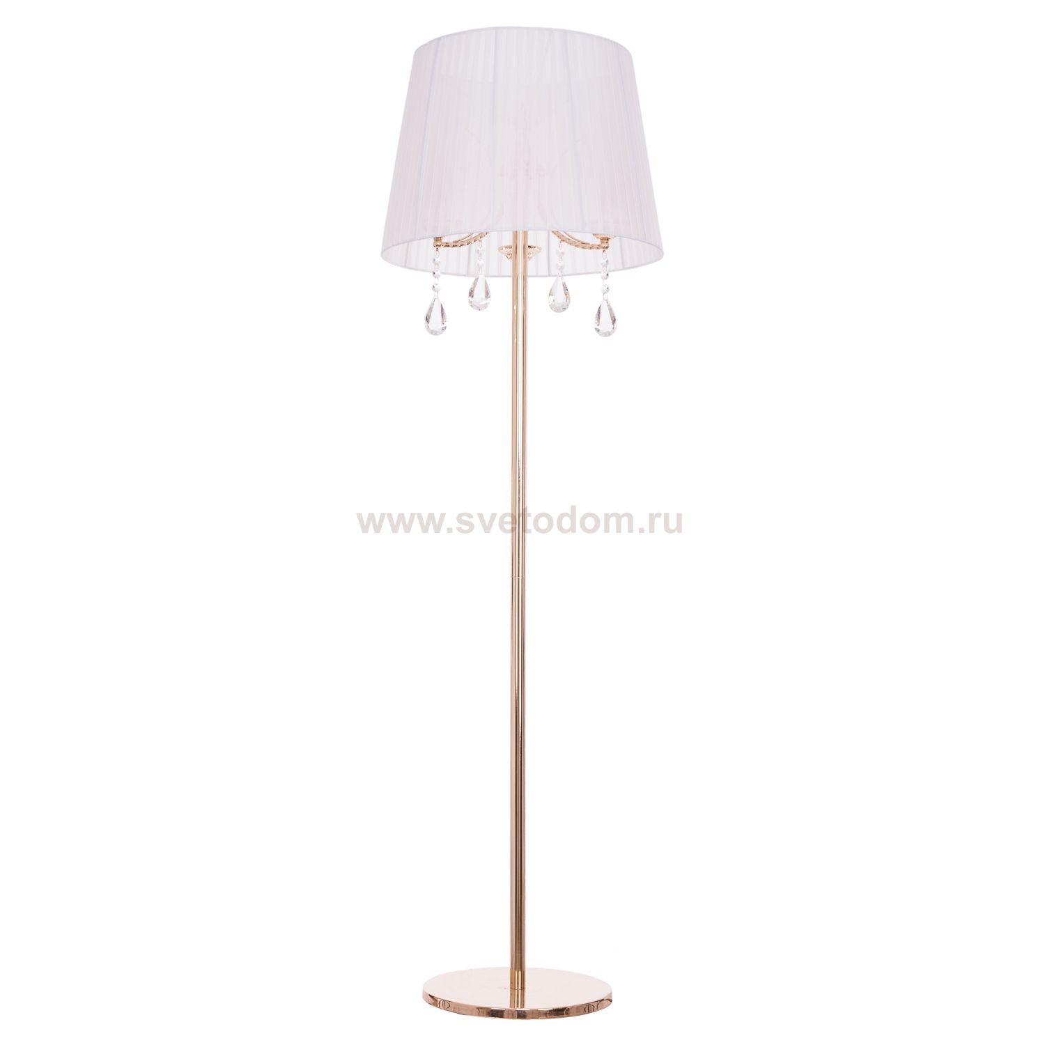 Торшер классический Экономсвет 2803/3F CR WT