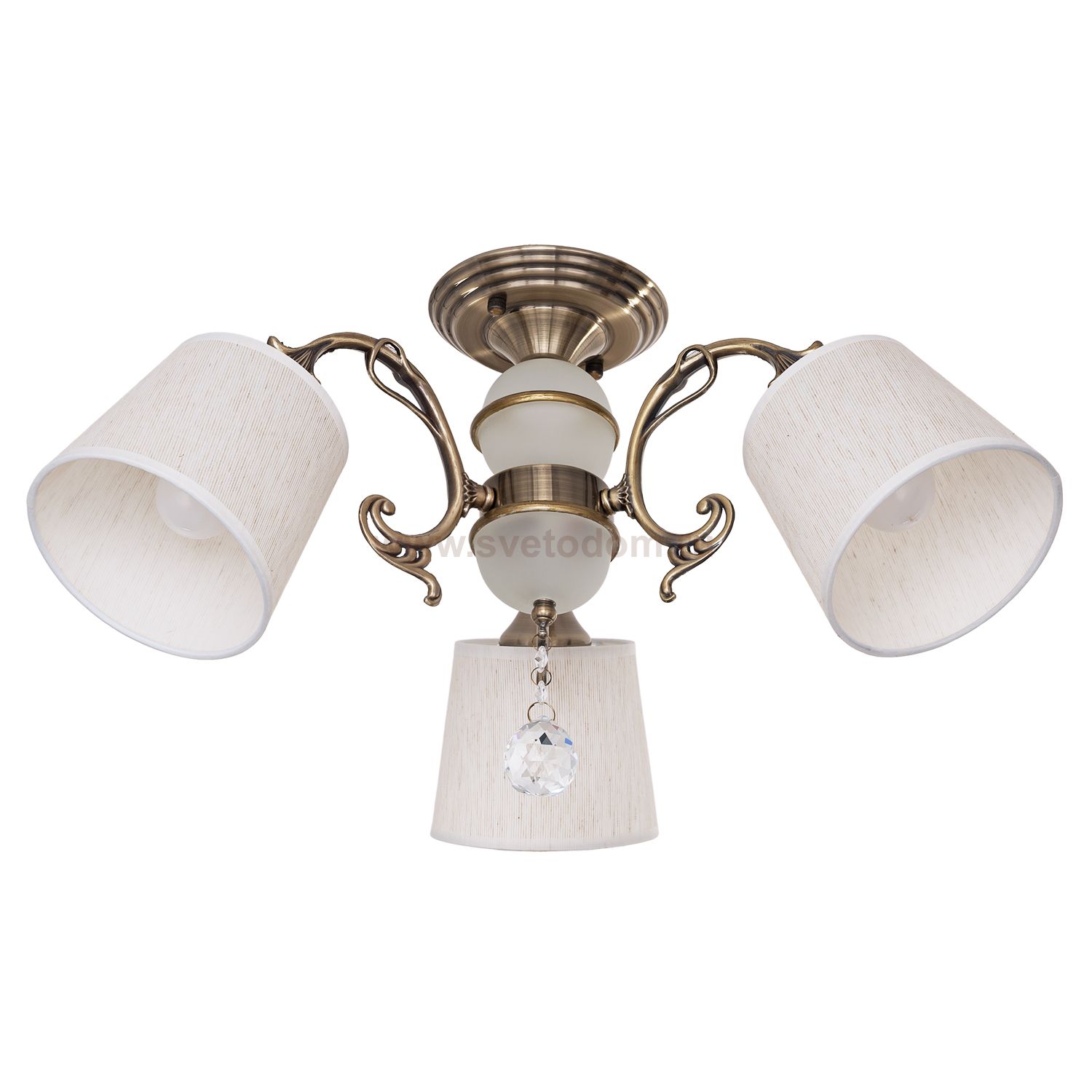 Люстра классическая Экономсвет 28070A/3AB BGE