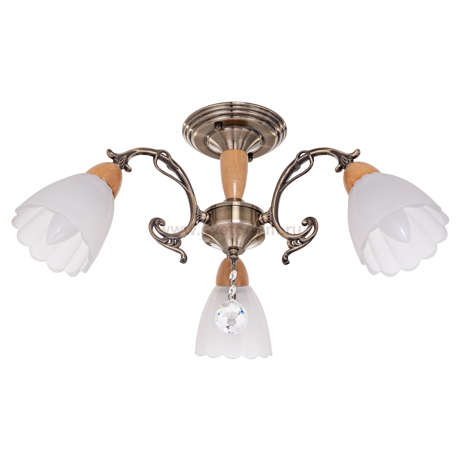 Люстра классическая Экономсвет 28072/3AB WT