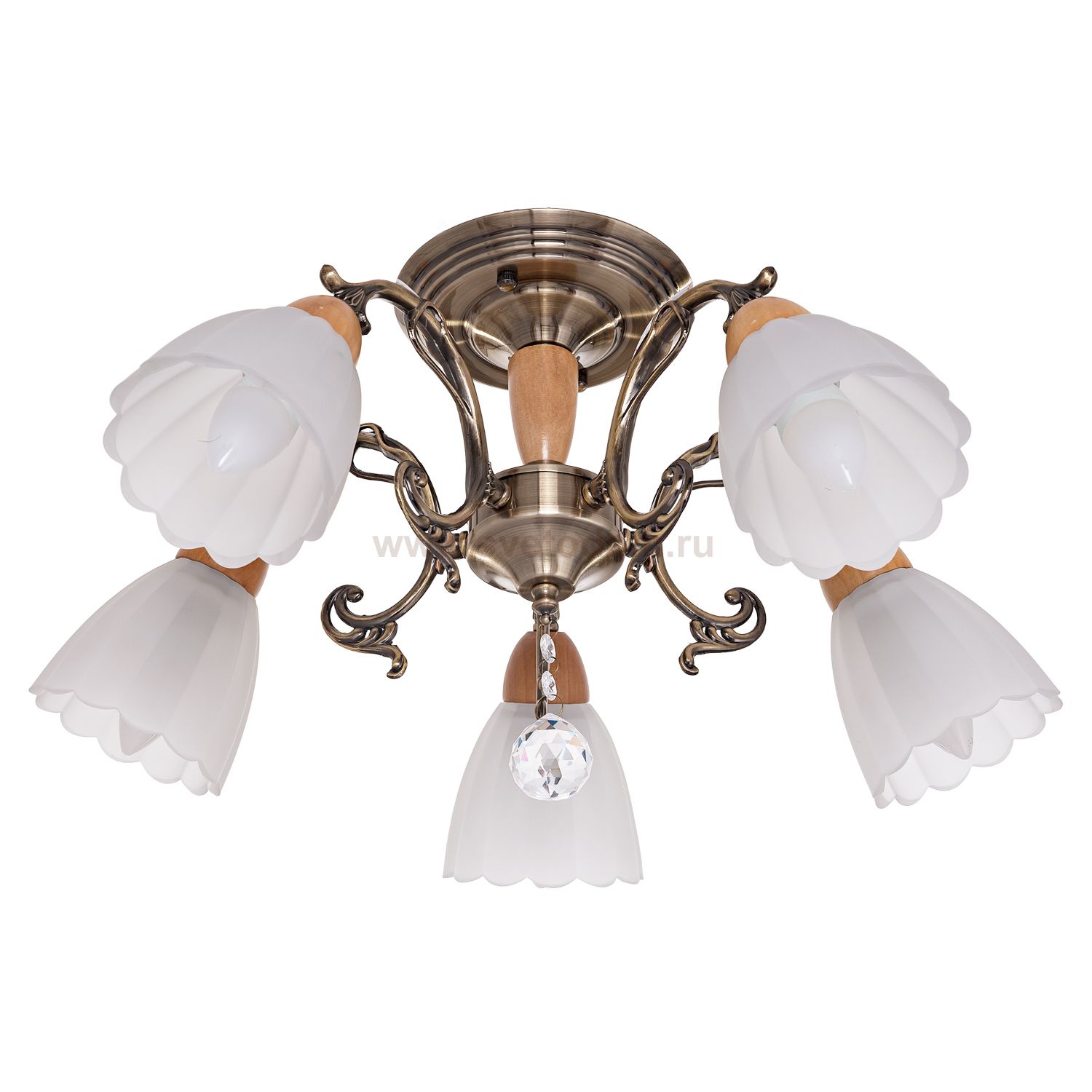 Люстра классическая Экономсвет 28072/5AB WT