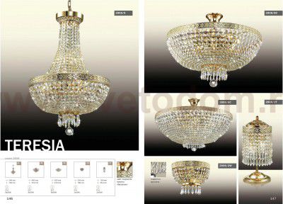 Светильник настенный бра Odeon light 2808/2W TERESIA