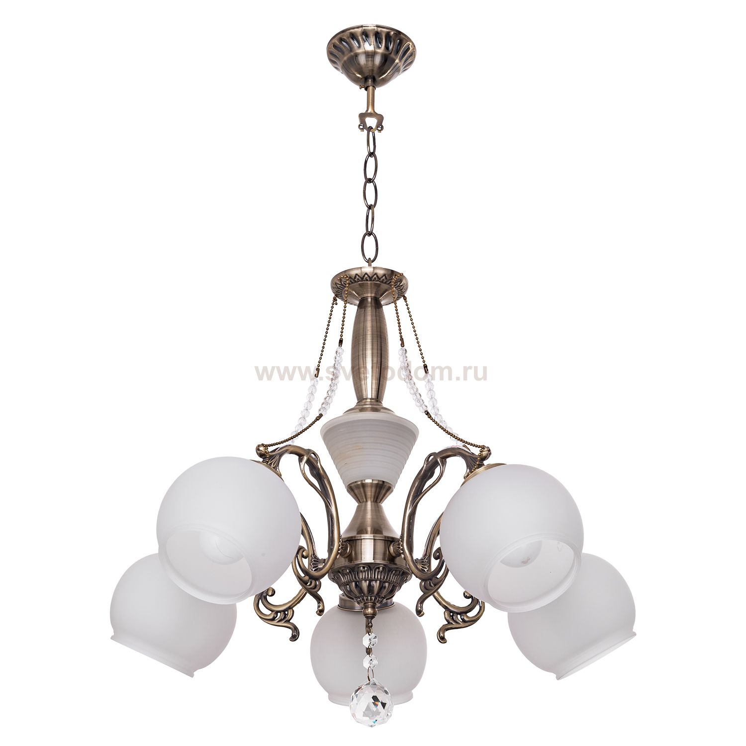 Люстра классическая Экономсвет 28080/5AB WT