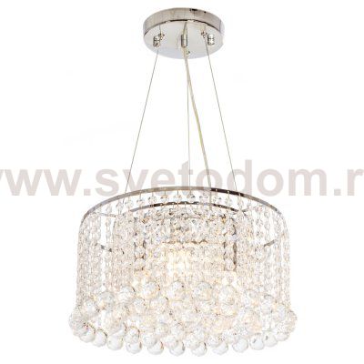 Люстра с хрусталем Экономсвет 2823/3CR+WT