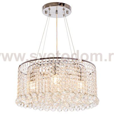 Люстра с хрусталем Экономсвет 2823/4CR+WT