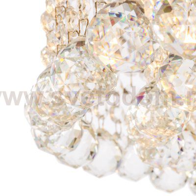 Люстра с хрусталем Экономсвет 2823/4CR+WT