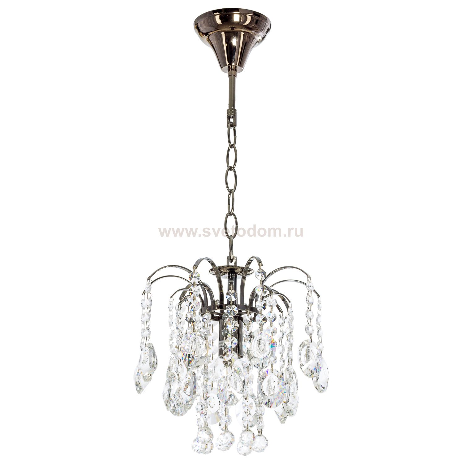 Люстра хрустальная Экономсвет 2826/1PB+WT