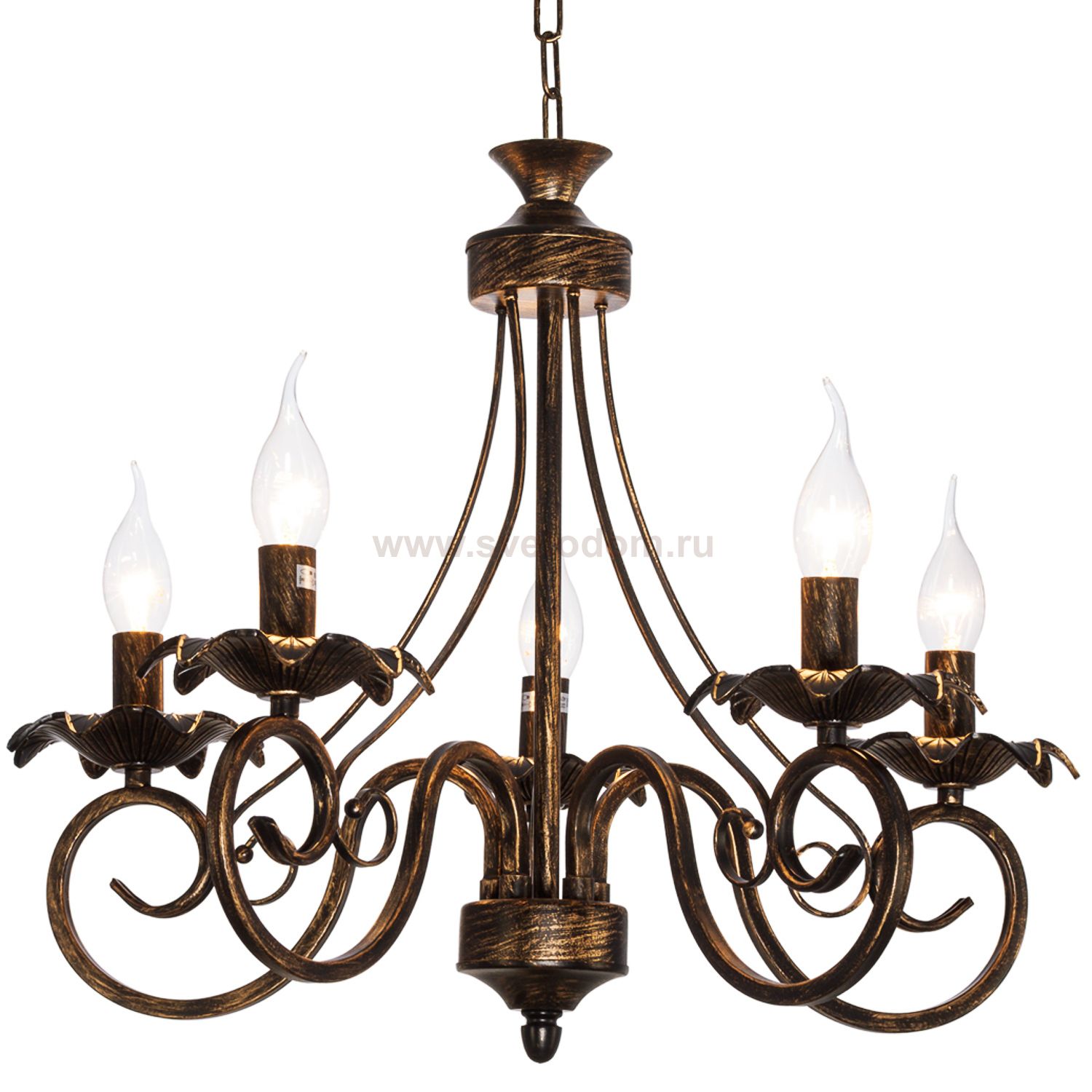 Люстра классическая Экономсвет 2828/5BG