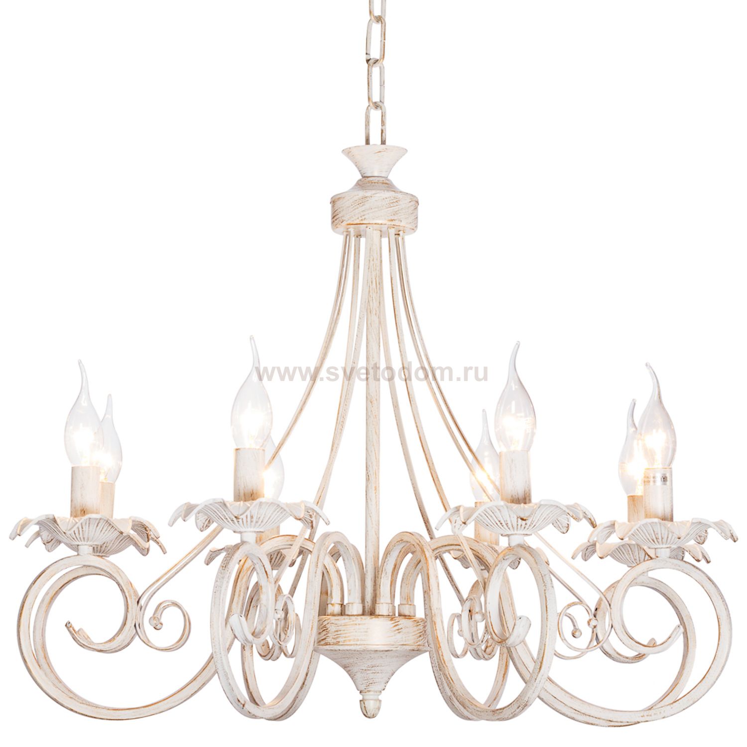 Люстра классическая Экономсвет 2828/8WG