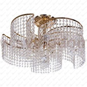 Люстра с хрусталем Экономсвет 2829/5FG+WT