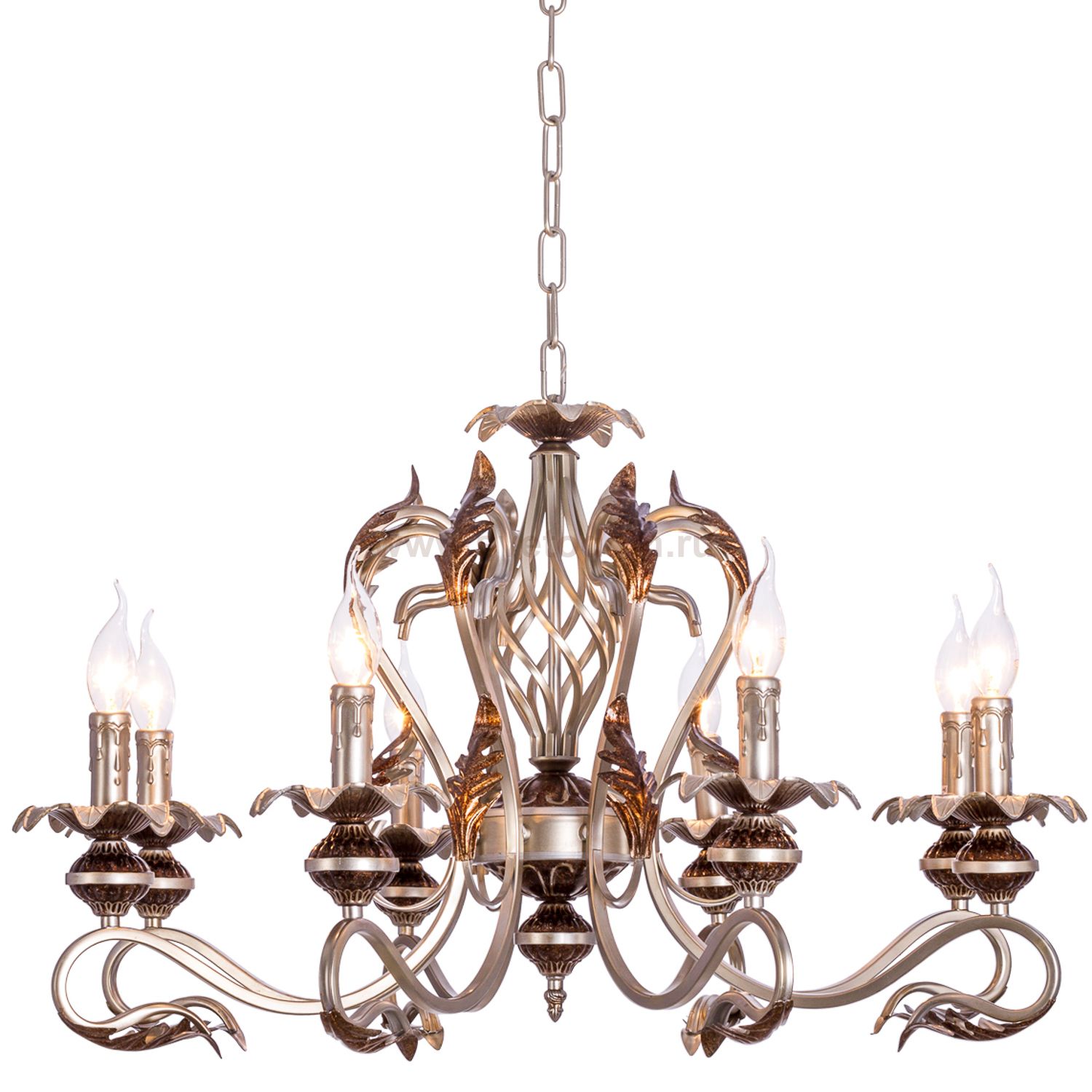 Люстра классическая Экономсвет 2831/8ASA