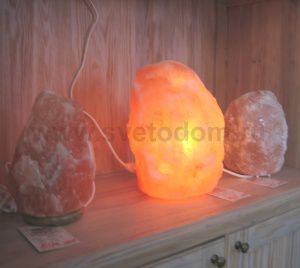Светильник соляной камень Globo 28340 Stone
