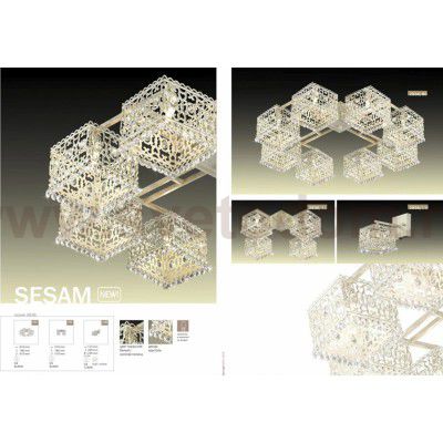 Люстра потолочная Odeon light 2836/4C SESAM