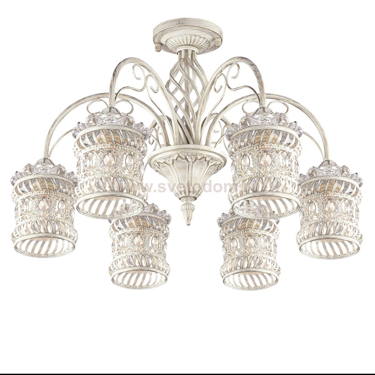 Люстра потолочная Odeon light 2837/6C ZAFRAN