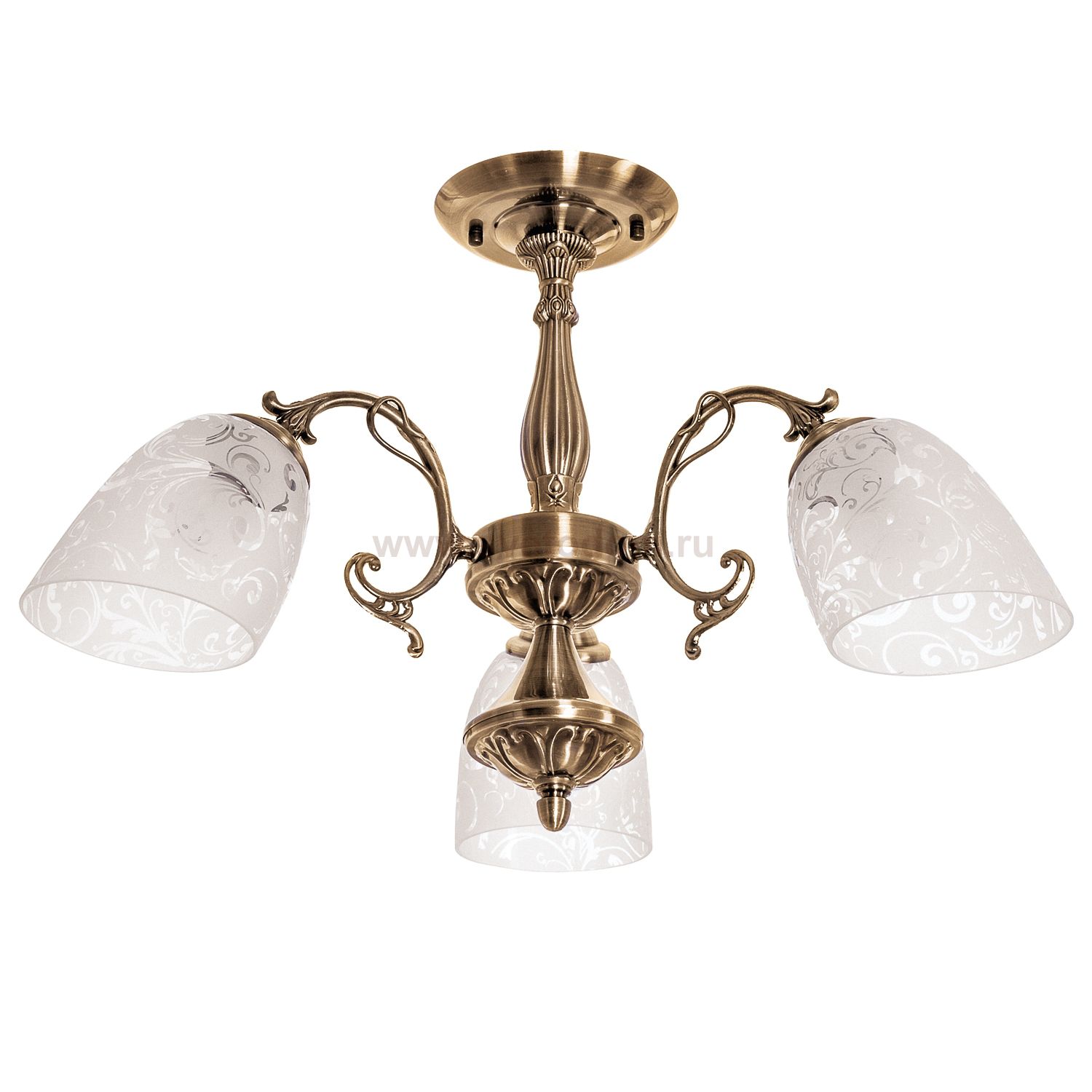 Светильник ЭкономСвет 28406/3AB WT