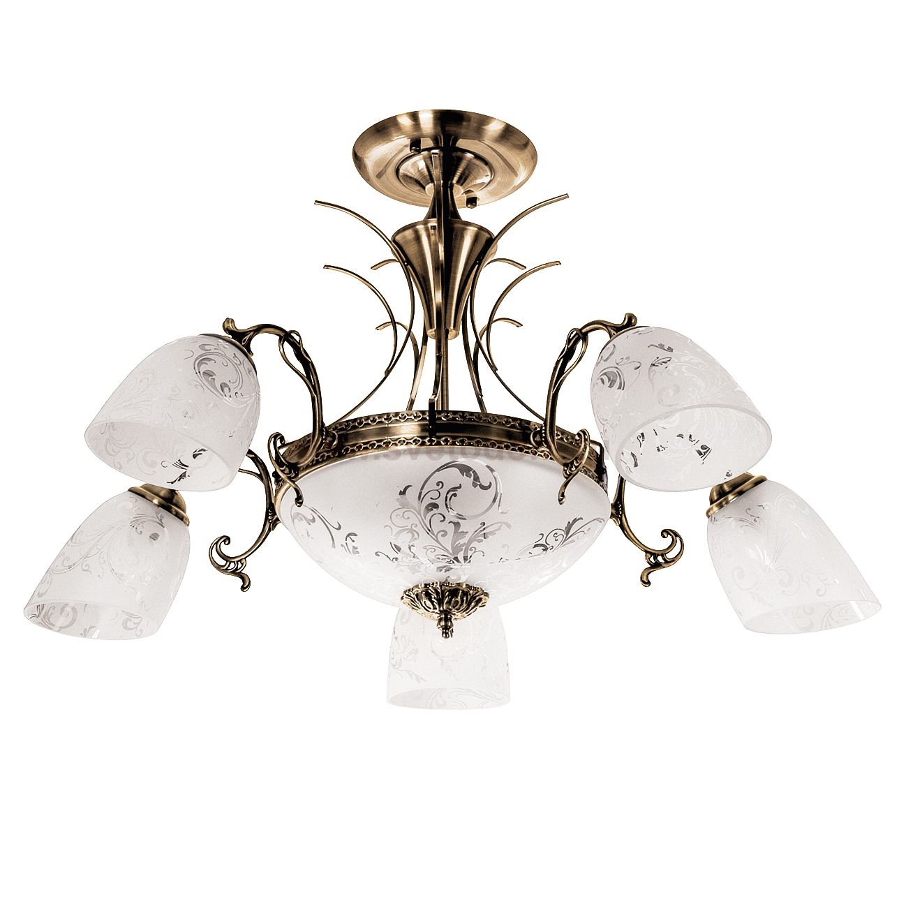 Люстра классическая Экономсвет 28406/8AB WT